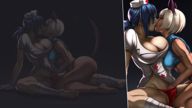 Skullgirls (Valentine and Miss Fortune)